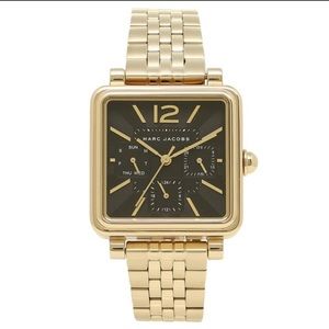 FOUND 🙏 Marc Jacobs Vic Gold and Black Tone Watch